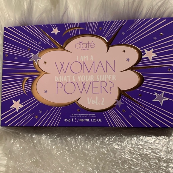 NWT- Ciate- “I am woman…” Eyeshadow Palette. 35G- Volume 2- W/ fun Purple Colors - Picture 2 of 12
